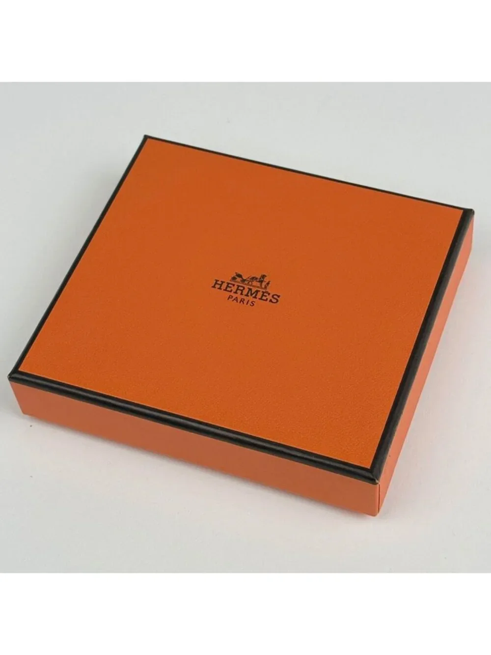 Hermes Bastia Verso Coin Case Chevre Brown